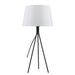 Buy Table Lamps Australia Anna 1 Light Table Lamp White & Black - ANNA TL-WHDGY