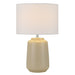 Buy Table Lamps Australia ANNI Table Lamp Cream Ceramic / Fabric - ANNI TL-CMWH