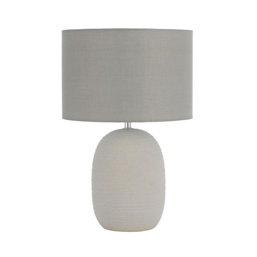 Buy Table Lamps Australia Arbro 1 Light Ceramic Table Lamp Grey - ARBRO TL-GY