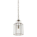 Buy Ceiling Lanterns Australia Arcadia 1 Light Pendant Satin Chrome - ARCA1PSC