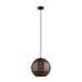 Buy Pendant Lights Australia Armis 1 Light Pendant Coffee  Tiled Wine Glass Shape - ARMIS3