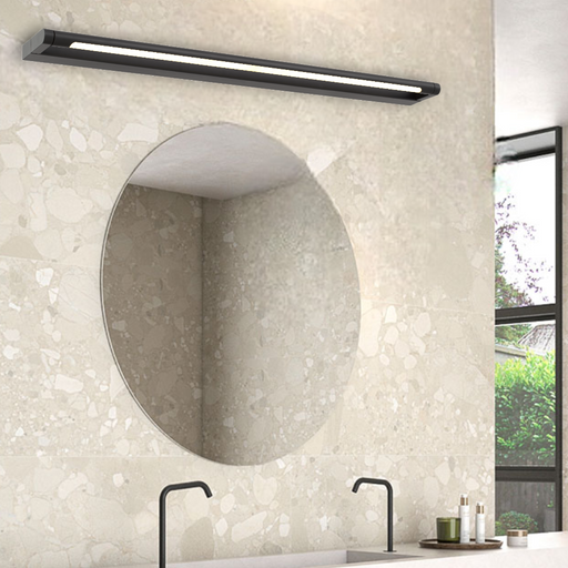 Buy Bathroom Vanity Lights Australia ARVIN Bathroom Vanity Light W820mm Black 3CCT - ARVIN WB80-BK3C