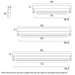 Buy Bathroom Vanity Lights Australia ARVIN Bathroom Vanity Light W400mm Black 3CCT - ARVIN WB40-BK3C