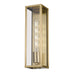 Buy Outdoor Wall Lanterns Australia Arzano 1 Light Wall Light Large Antique Brass - ARZANO WB35-AB