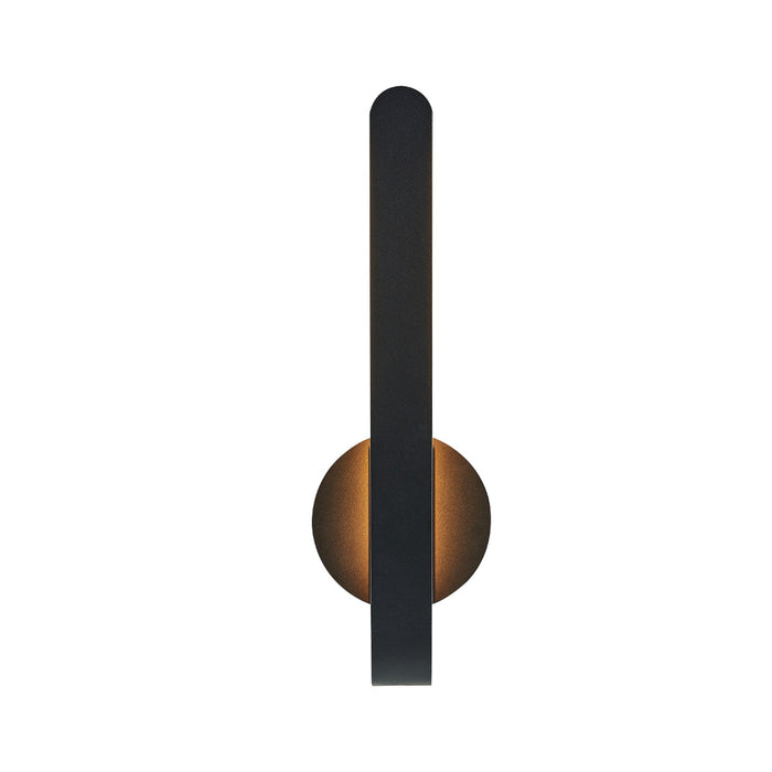 Atala Small LED Wall Light 12W 3000k Black & Gold - ATALA WB40-BKGD
