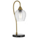 Buy Table Lamps Australia AZALEA Table Lamp Black & Antique Gold - AZALEA TL-BKAG