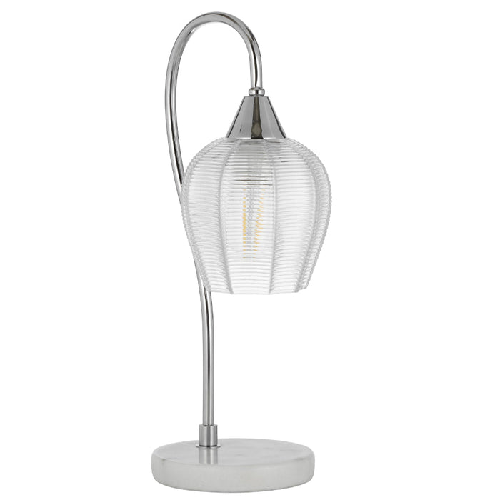 Buy Table Lamps Australia AZALEA Table Lamp White & Antique Gold - AZALEA TL-WHCH