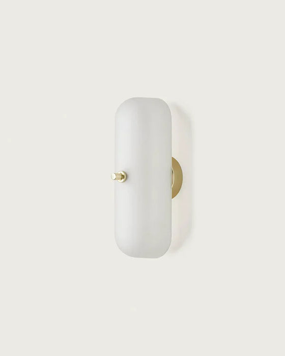 Atil LED Wall Light 5W 2700K Matte Brass & Opal - ARO.A1281/ORO