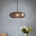 Buy Pendant Lights Australia Zetland 1 Light Iron Dish Pendant Large Black - ZAF10252BK