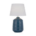 Buy Table Lamps Australia BACI Table Lamp Blue Ceramic / Fabric - BACI TL-BLWH