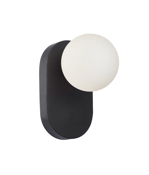 Balle Interior Oblang Base Wall Light Black - BALLE2