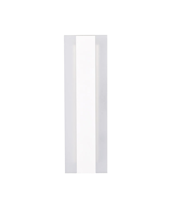 Banda LED 300mm Rectangular Wall Light Aluminium White 9W 3CCT - BANDA5