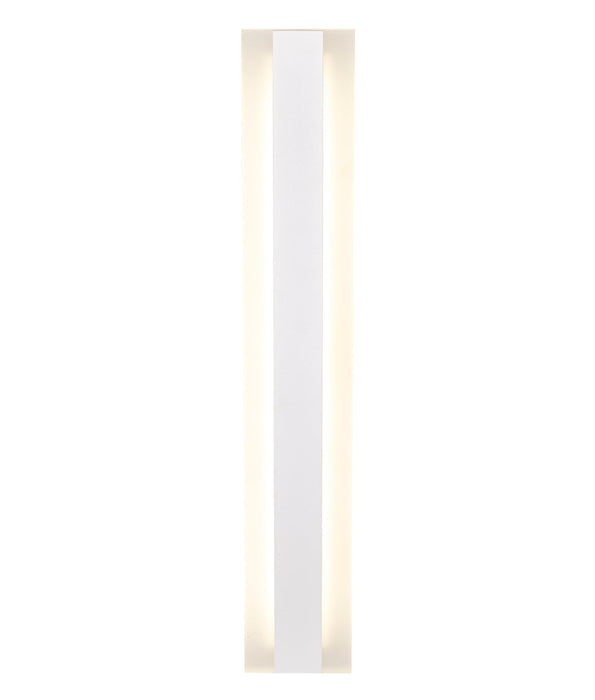 Banda LED 300mm Rectangular Wall Light Aluminium White 9W 3CCT - BANDA5