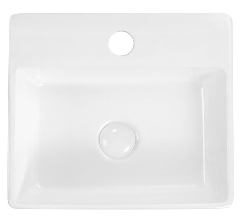 Lexi 330mm Above Counter Basin White - BAS-332912