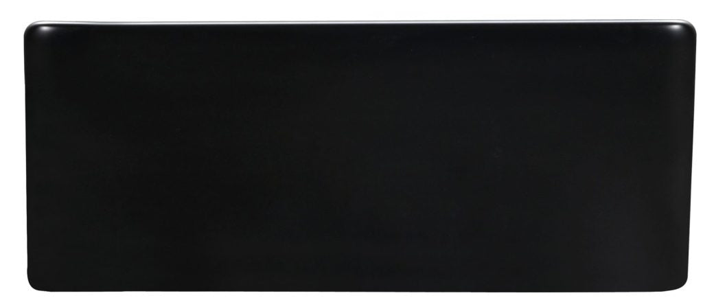 Lexi 330mm Above Counter Basin Black - BAS-332912-BLK