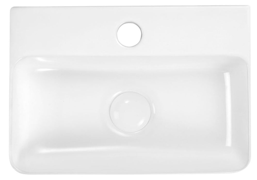 Mallory 365mm Above Counter Basin White - BAS-3625105