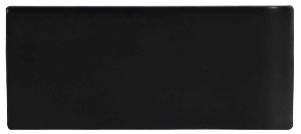 Mallory 365mm Above Counter Basin Black - BAS-3625105-BLK