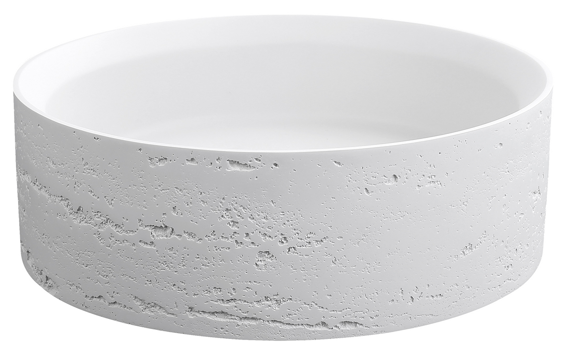 Thyra Above Counter Basins Neige - BAS-383812-NEI