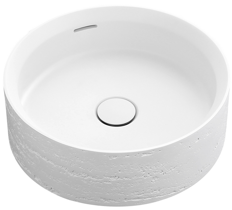 Thyra Above Counter Basins Neige - BAS-383812-NEI