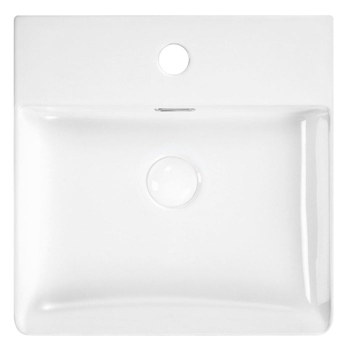 Florentine 420mm Above Counter Basin Matte White - BAS-424213-MW