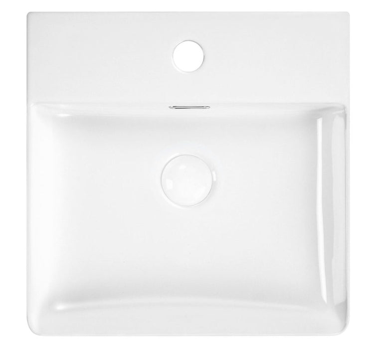 Florentine 420mm Above Counter Basin White - BAS-424213