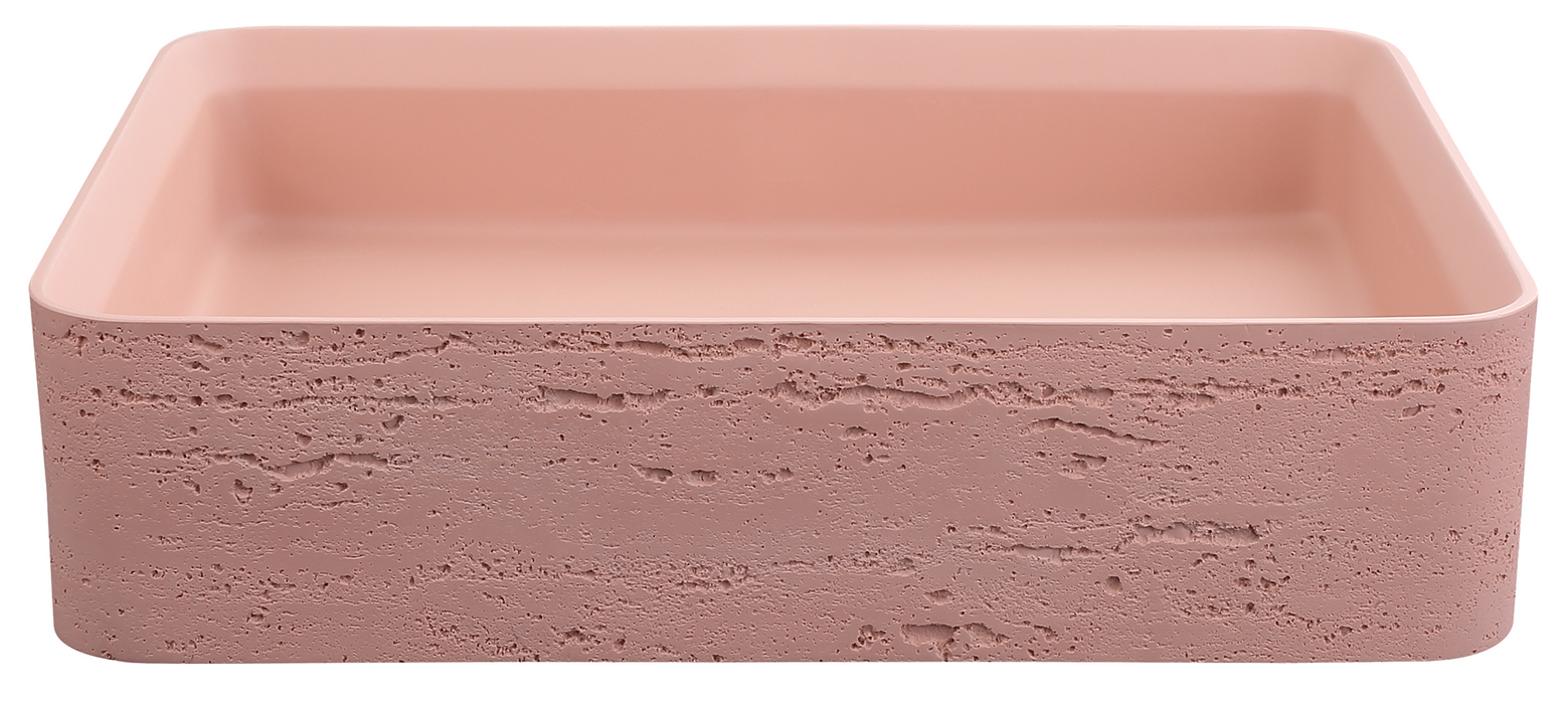Astera Above Counter Basins Rose - BAS-503612-ROS