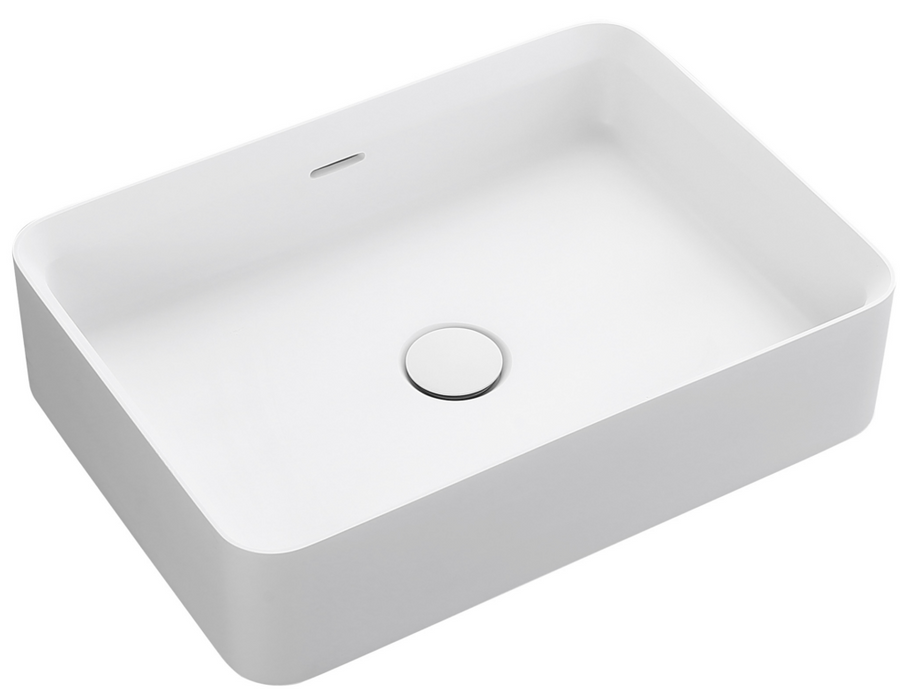 Astera Above Counter Basins Matte White - BAS-503612-MW