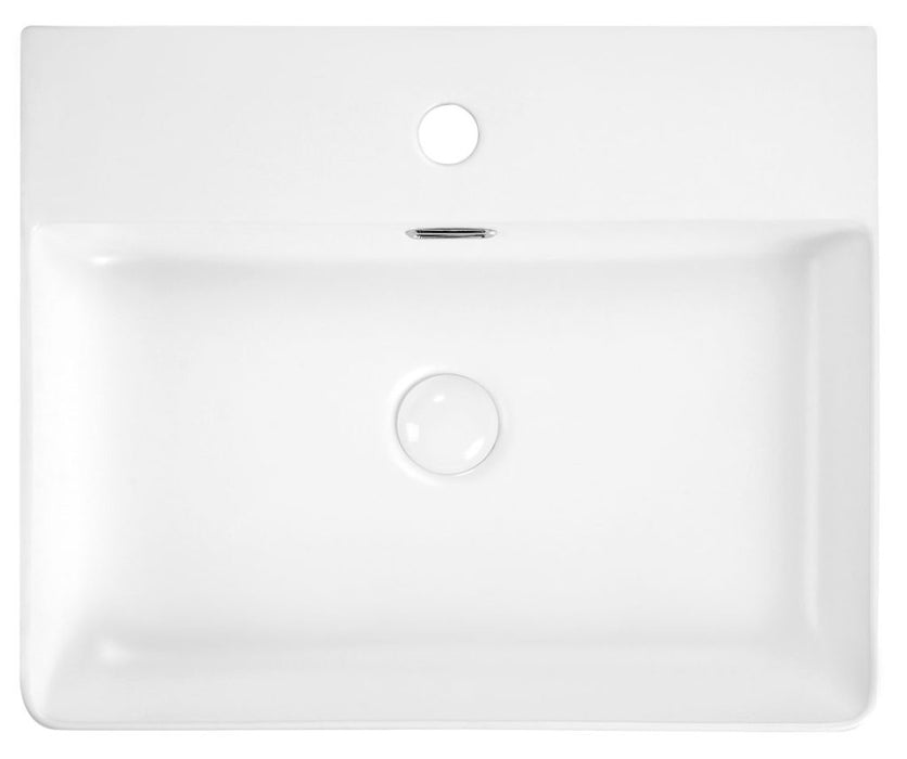 Florentine 500mm Above Counter Basin Matte White - BAS-504213-MW