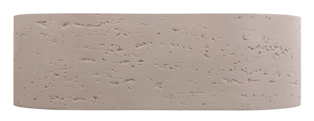 Elysia Left Hand Above Counter Basins Latte - BAS-L-502715-LAT