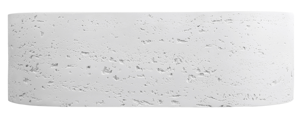 Elysia Right Hand Above Counter Basins Neige - BAS-R-502715-NEI