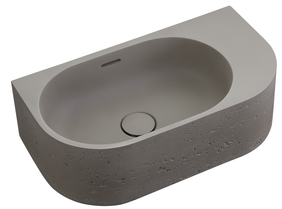 Elysia Right Hand Above Counter Basins Zayt - BAS-R-502715-ZAY