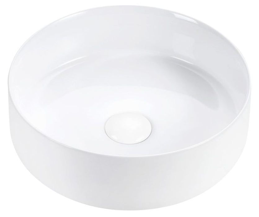 Rotonda 360mm Above Counter Basin White - BAS-RND36512-V