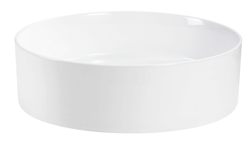 Rotonda 400mm Above Counter Basin White - BAS-RND-4012