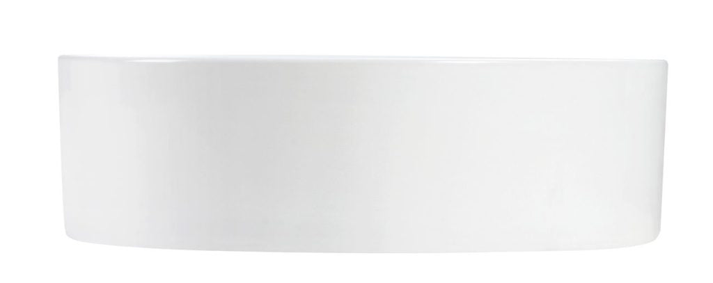 Rotonda 400mm Above Counter Basin White - BAS-RND-4012