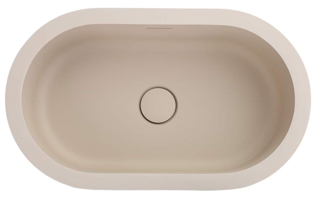 Doros Undermount Basin Latte - BAS-U-OV-533216-LAT