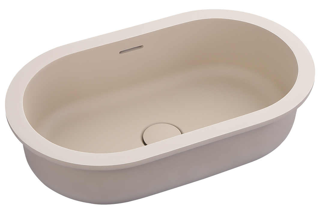 Doros Undermount Basin Latte - BAS-U-OV-533216-LAT