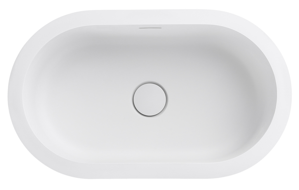 Doros Undermount Basin Matte White - BAS-U-OV-533216-MW
