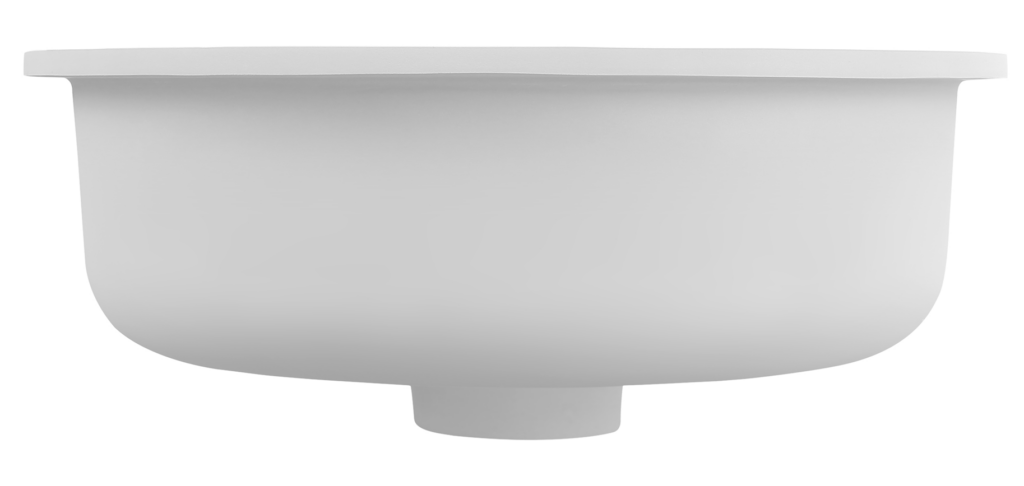Kalos Undermount Basin Matte White - BAS-U-R-404015-MW