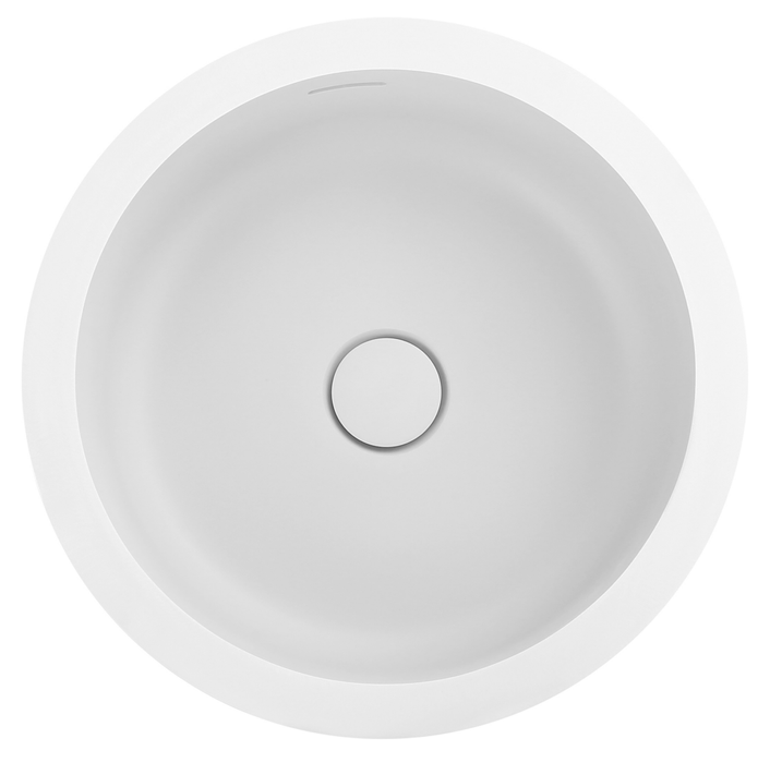 Kalos Undermount Basin Matte White - BAS-U-R-404015-MW