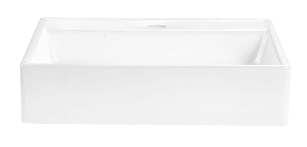 Louise 440mm Above Counter Basin White - BASR-444410