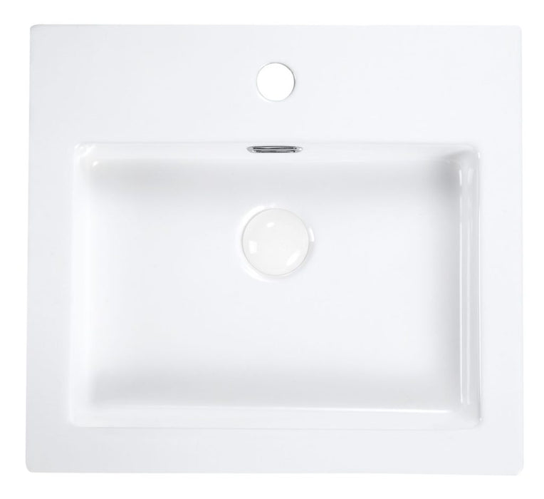 Riva 470mm Above Counter Basin White - BASR-48448-OF