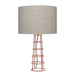 Buy Table Lamps Australia Beatrice 1 Light Table Lamp Copper - BEAT1TLCOP