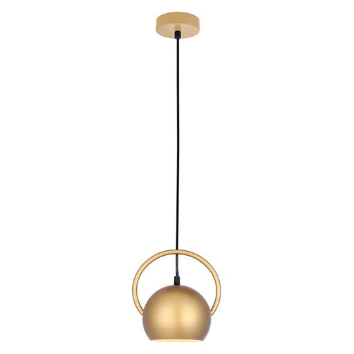 Buy Pendant Lights Australia Bella Pendant Light Matte Gold Iron - BELLA3