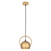 Buy Pendant Lights Australia Bella Pendant Light Matte Gold Iron - BELLA3