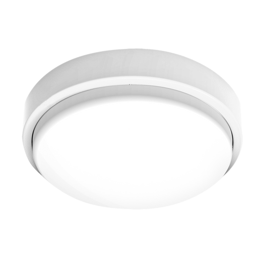 Buy LED Oyster Lights Australia Benny LED Oyster Light With Sensor 24W 6mins White Polycarbonate 3CCT - SL2106/40TC/C2