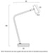 Buy Table Lamps Australia BEXLEY Table Lamp White 3000K - BEXLEY TL-WH