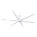 Buy DC Ceiling Fans Australia The Big Fan DC Ceiling 86" White AWC Blades - BF0861