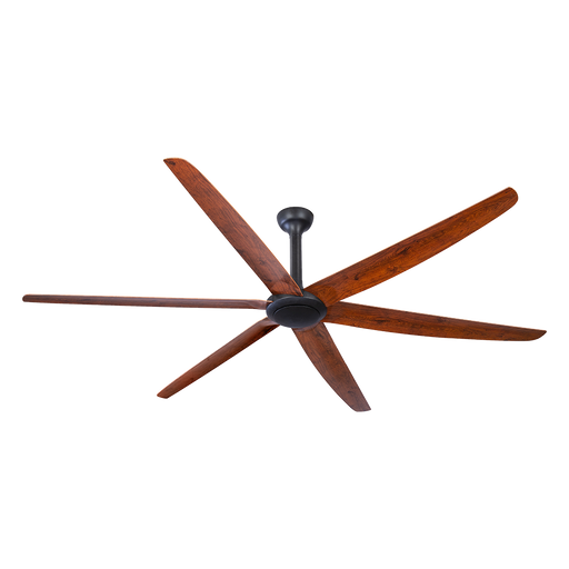 Buy DC Ceiling Fans Australia The Big Fan DC Ceiling 86" Matt Black & Natural Oak AWC Blades - BF0864