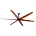 Buy DC Ceiling Fans Australia The Big Fan DC Ceiling 86" Matt Black & Natural Oak AWC Blades - BF0864