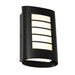 Buy Exterior Wall Lights Australia Bicheno 1 Light Exterior Wall Light Black - BICH1EBLK